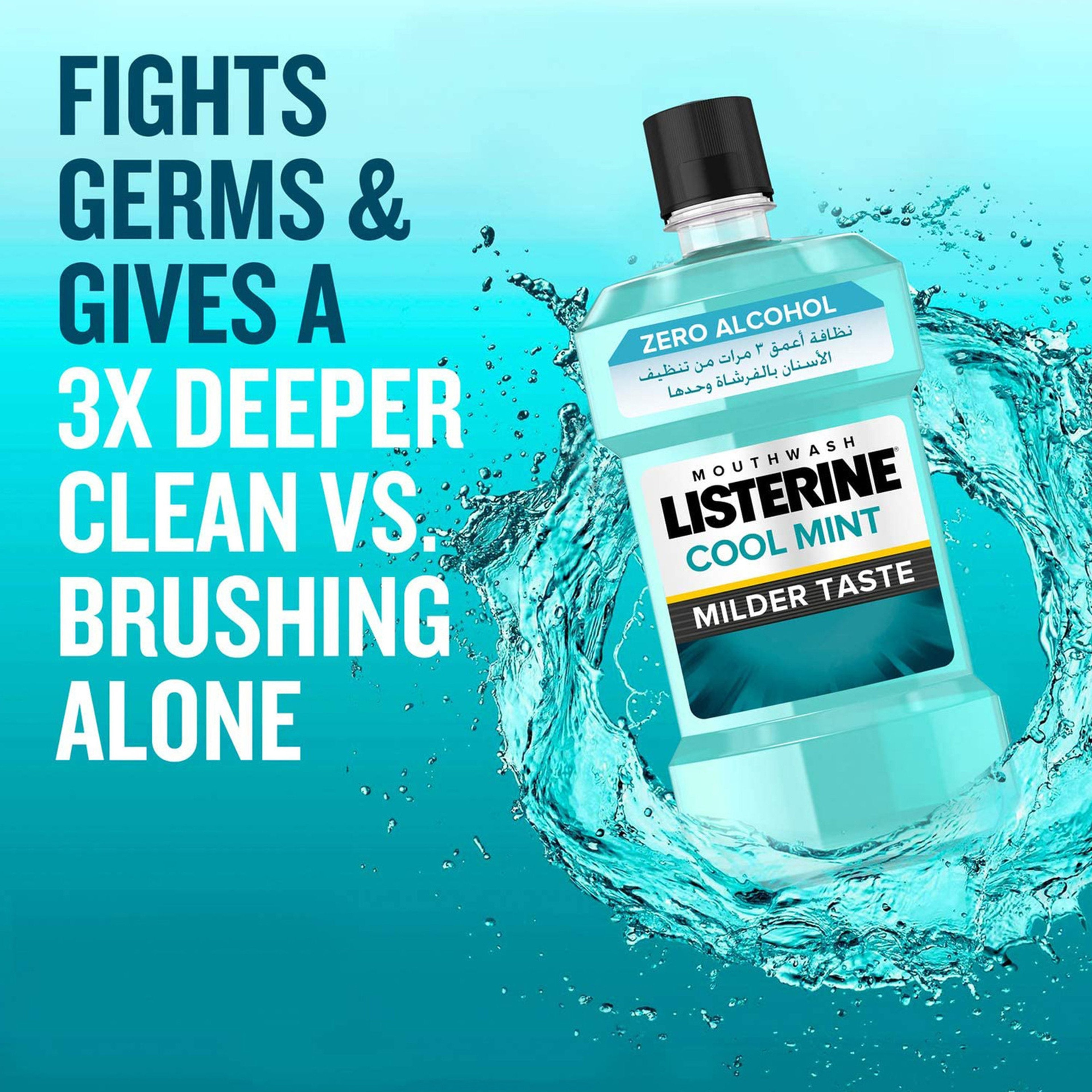LISTERINE COOL MINT MILDER TASTE MOUTH WASH  250 ML