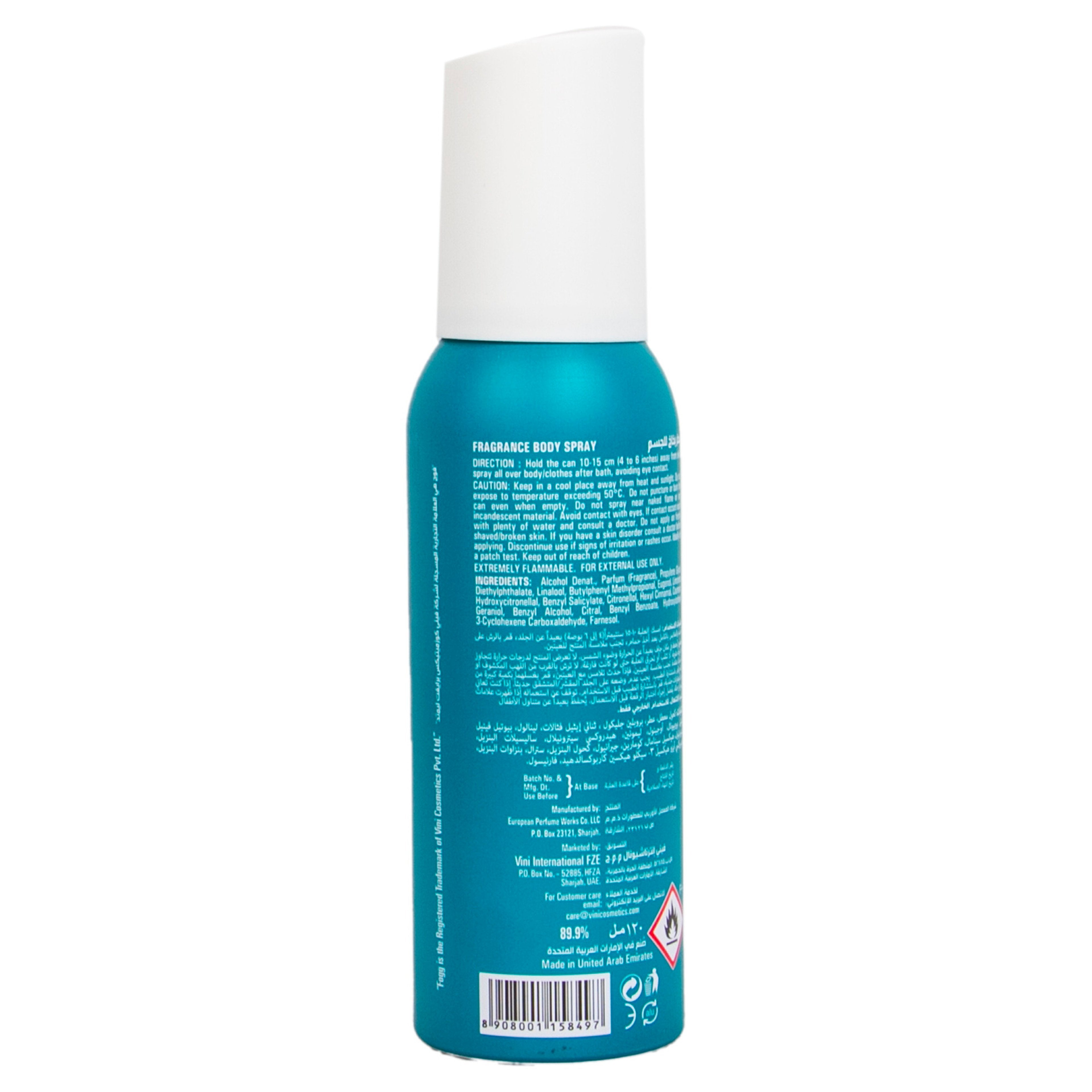 FOGG MAJESTIC  BODY SPRAY 120 ML