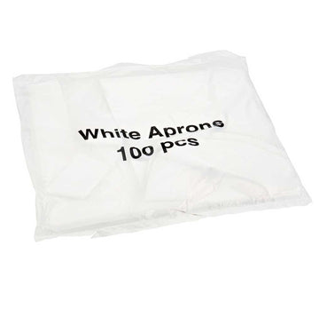 APRONS PLASTIC 100 PCS