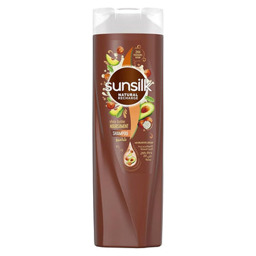 SUNSILK SHEA BUTTER NOURISHMENT SHAMPOO 400 ML (BROWN)