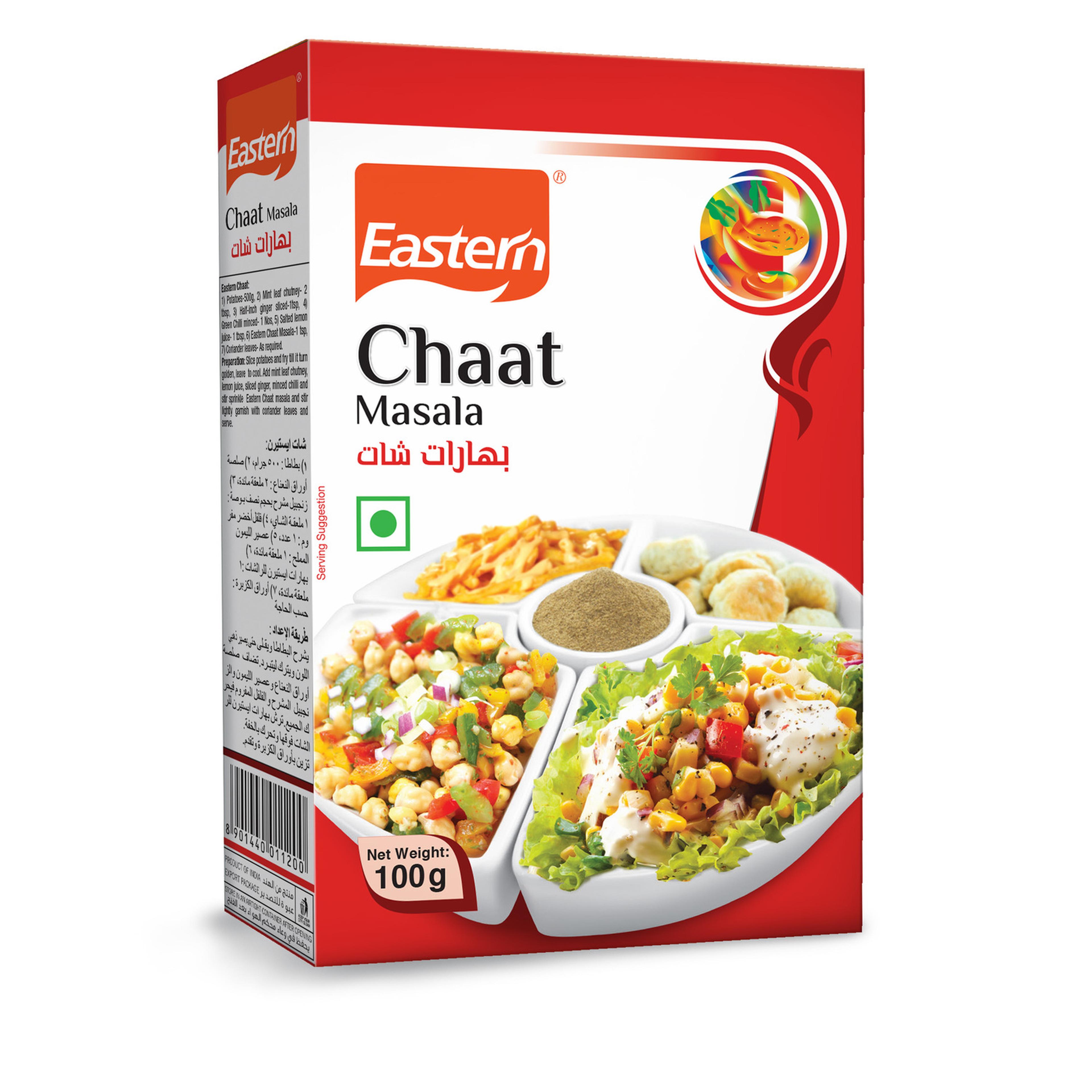 EASTERN CHAAT MASALA  72 X 100 GM - Wholesale