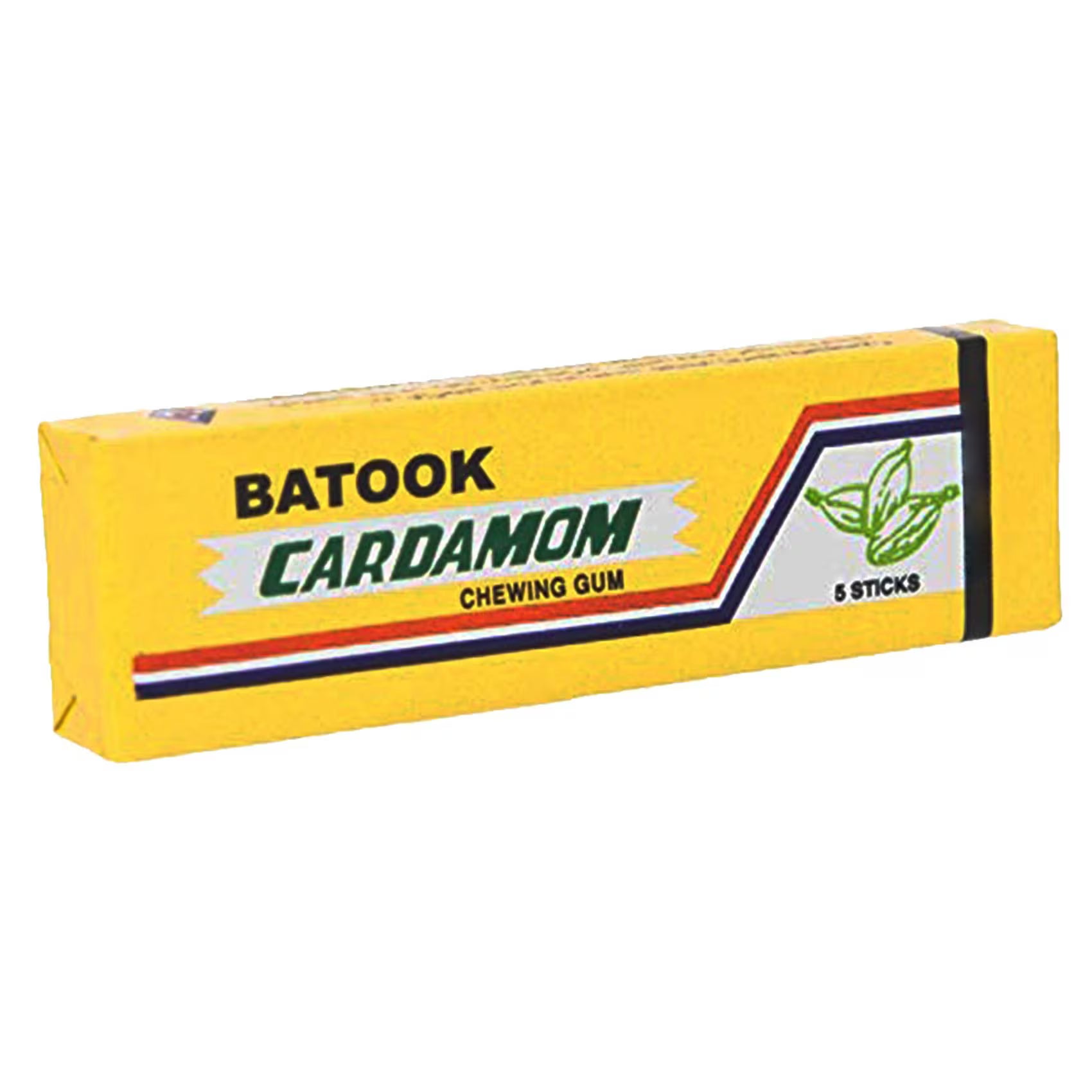 BATOOK CARDAMOM CHEWING GUM 50 X 20 X 5 STICKS - Wholesale
