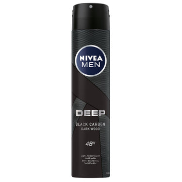 NIVEA MEN BODY SPRAY (DEEP BLACK CARBON) 150 ML