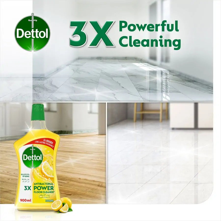 DETTOL LEMON SCENTED FLOOR CLEANER 900ML ( SMALL ) (Copy)