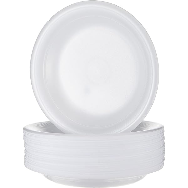 FOAM PLATE -( NO.7 / 6.5 )-25 PCS