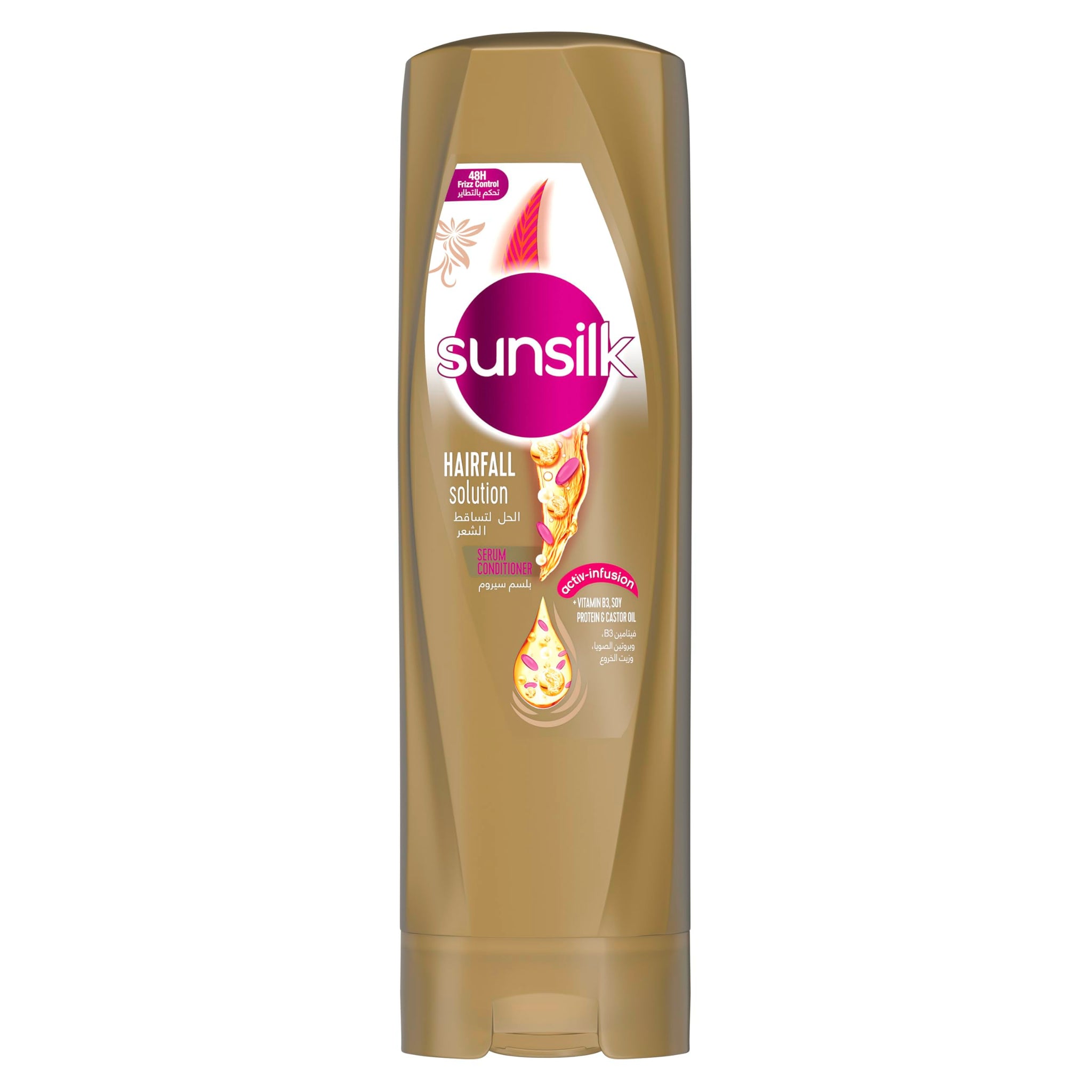 SUNSILK HAIRFALL SOLUTION SERUM CONDITIONER 350 ML (GOLD)