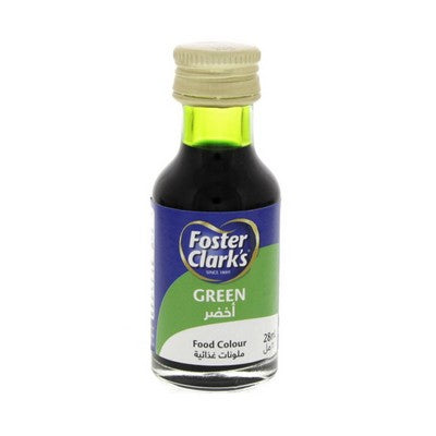 FOSTER CLARK'S FOOD COLOUR (GREEN) 12 X 28 ML