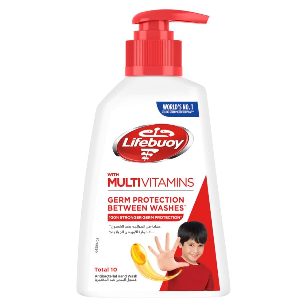 LIFEBUOY TOTAL 10 ANTIBACTERIAL HAND WASH 200 ML (RED)