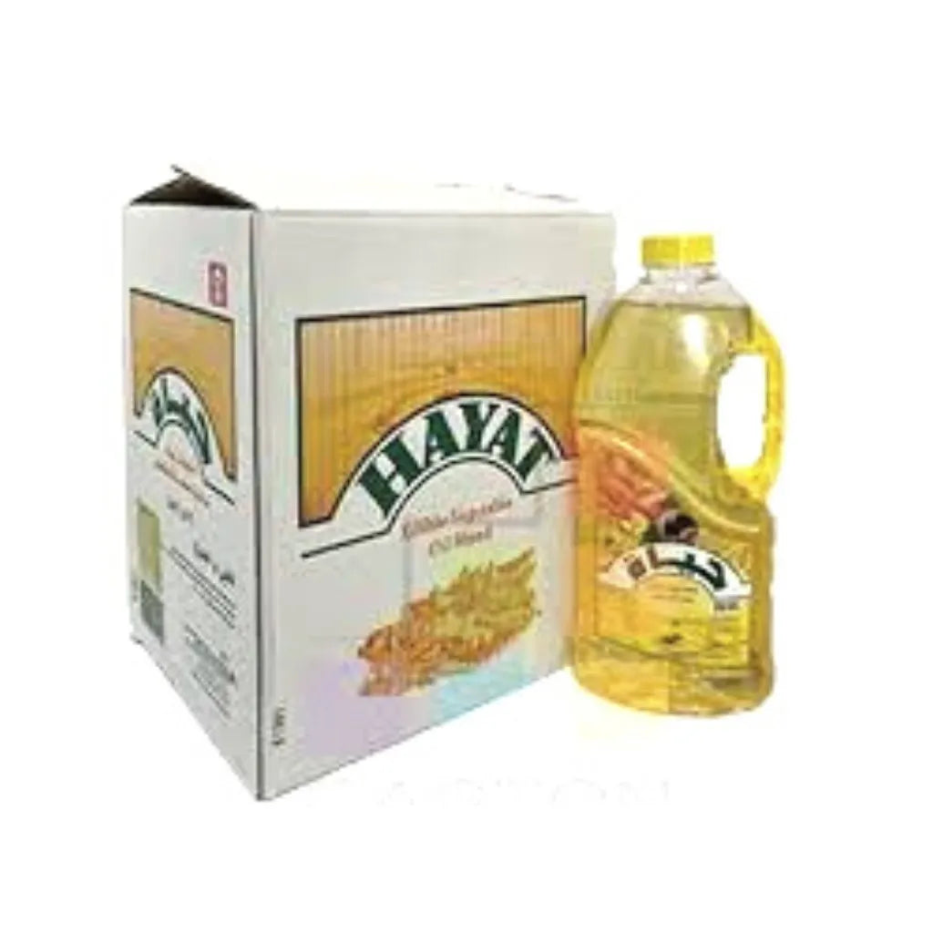 HAYAT FRYING OIL 6 X 1.5 LTR - Wholesale