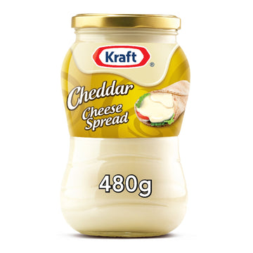 KRAFT CHEDDAR CHEESE SPREAD (GLASS)