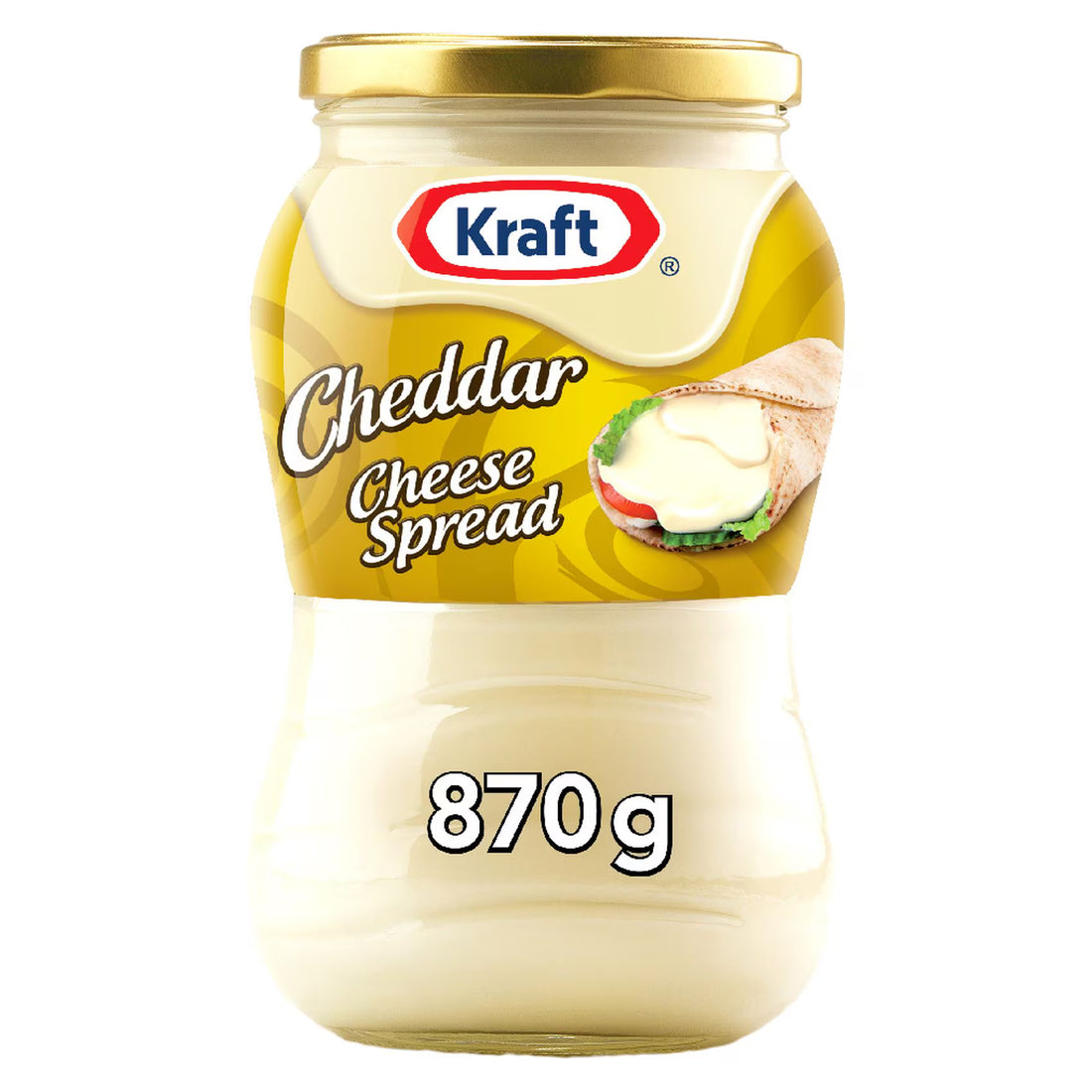 KRAFT CHEDDAR CHEESE SPREAD (GLASS) - Wholesale