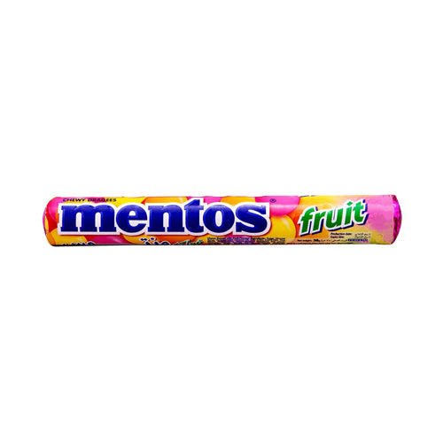 MENTOS FRUIT CANDY ROLL 24 X 14 PCS