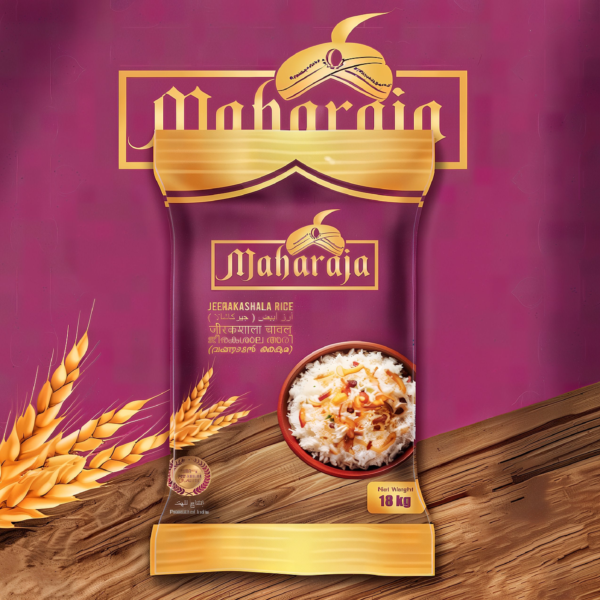 Maharaja Jeerakashala Rice - Wholesale