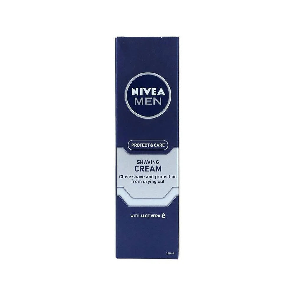 NIVEA MEN SHVING CREAM (PROTECT & CARE) 100 GM