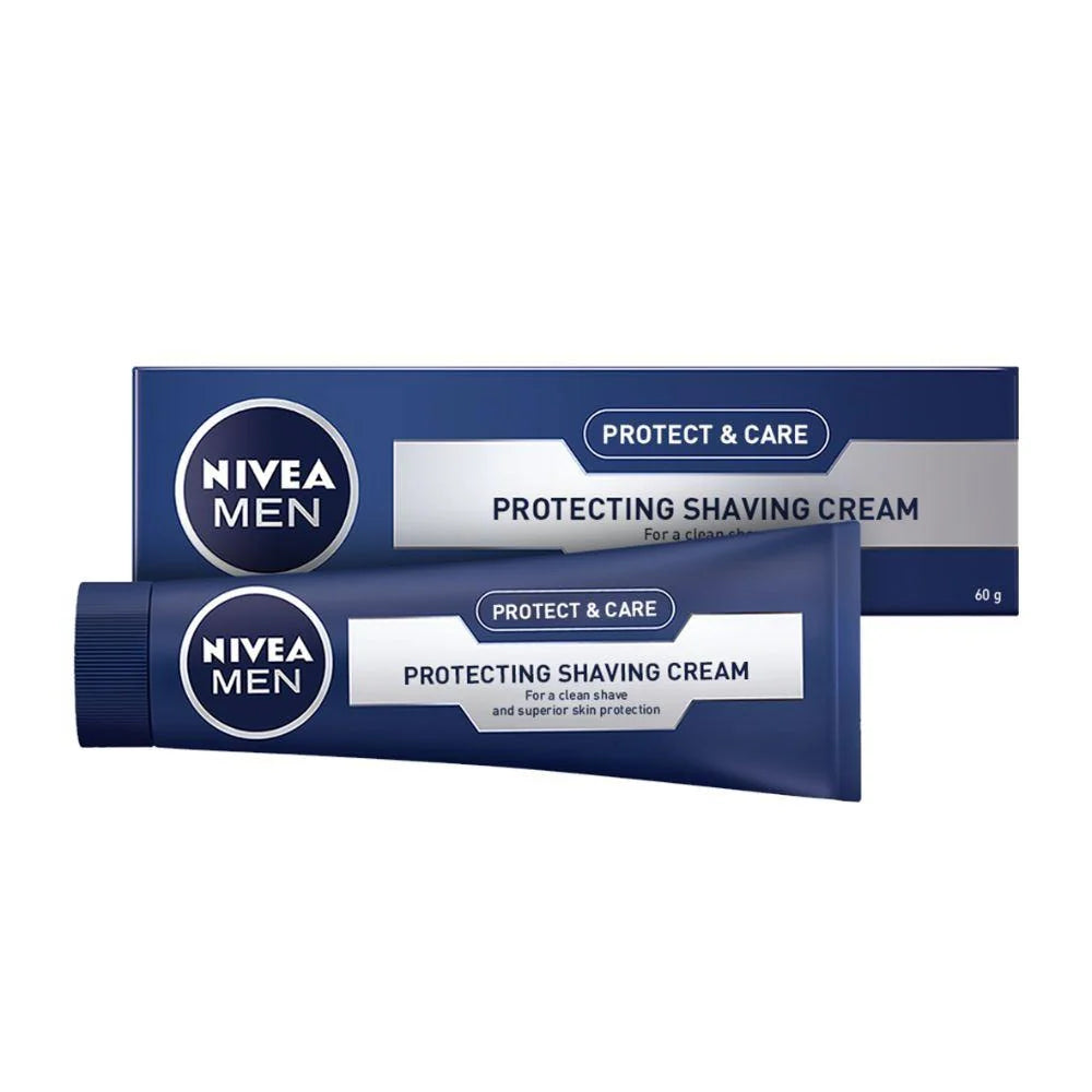 NIVEA MEN SHVING CREAM (PROTECT & CARE) 24 X 100 GM - Wholesale