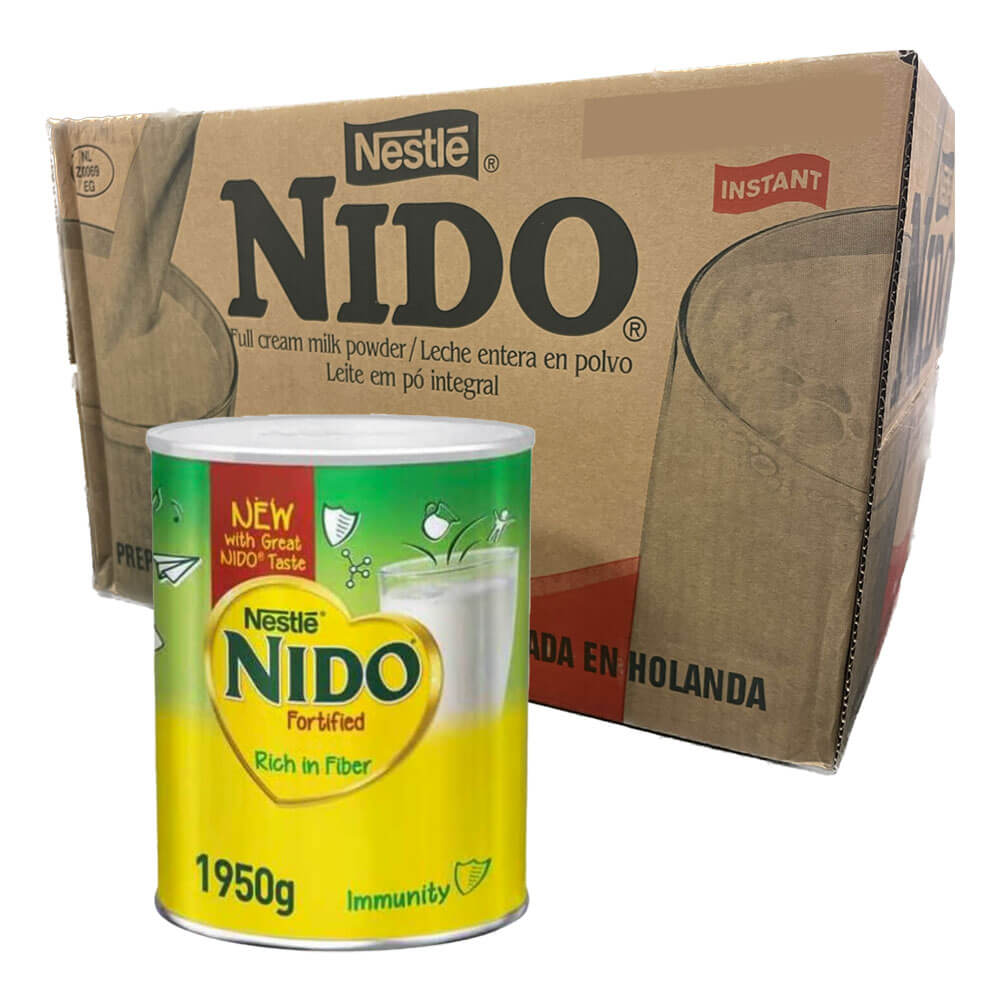 NIDO MILK POWDER 24 x 400g, 12 x 900g, 6 X 1950gm-wholesale