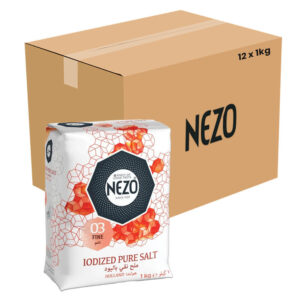 NEZO SALT * PKT RED *12 x 1kg-wholesale
