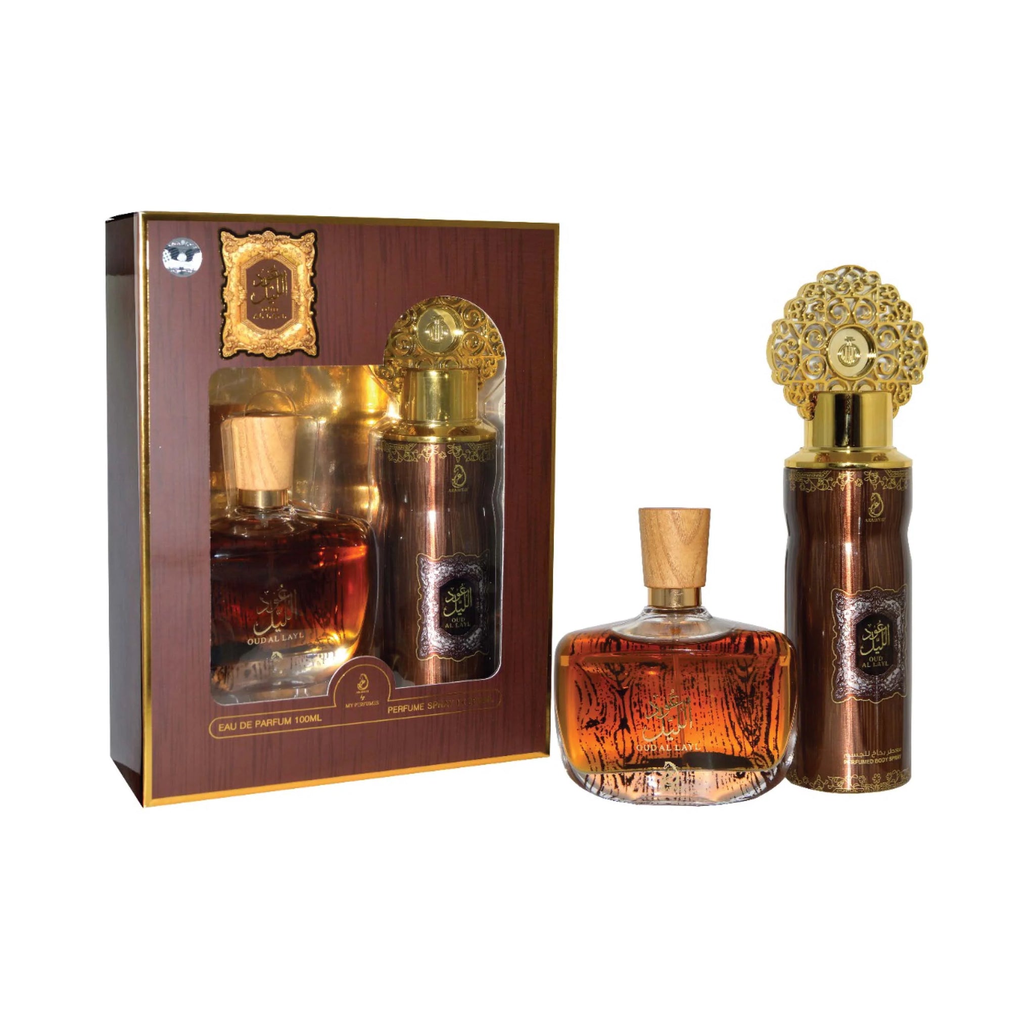 OUD AL LAYL  SPRAY  100 ML + DEO 200ML