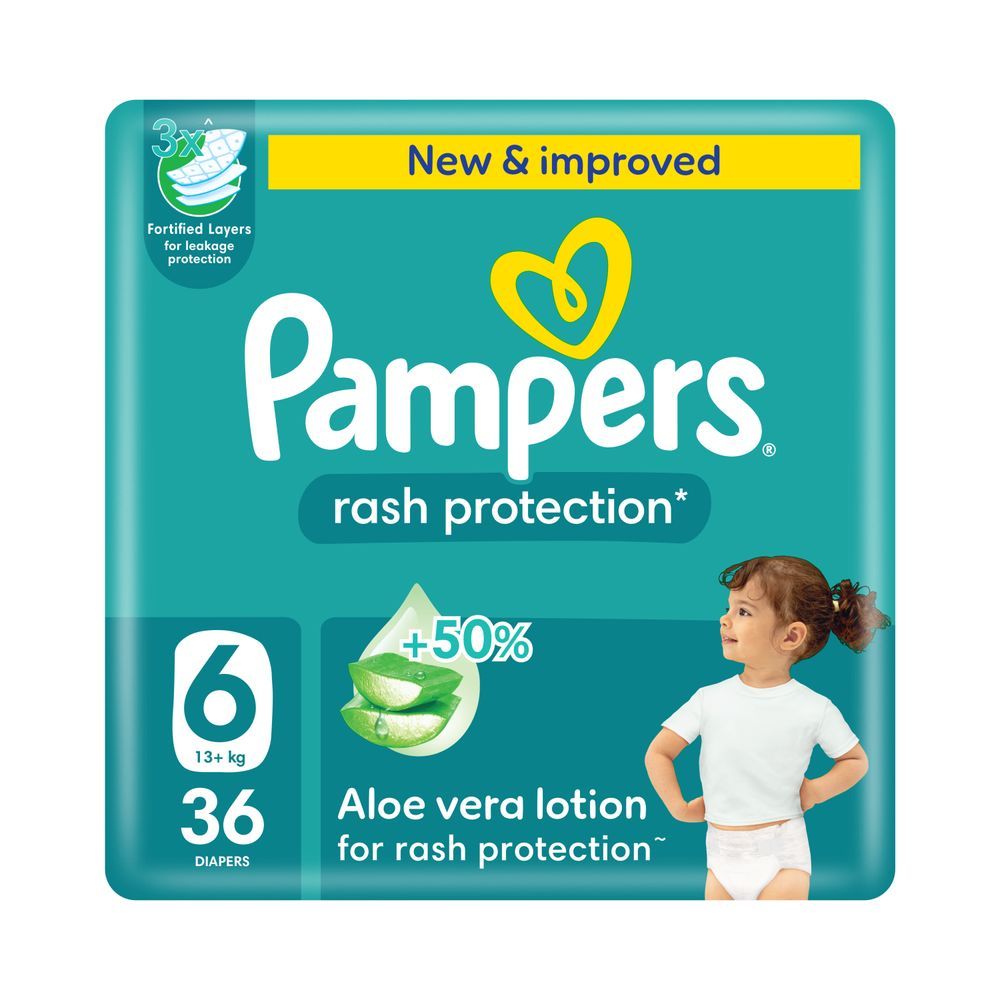 PAMPERS  PANTS  36pcs  ( NO 6 )--new packing