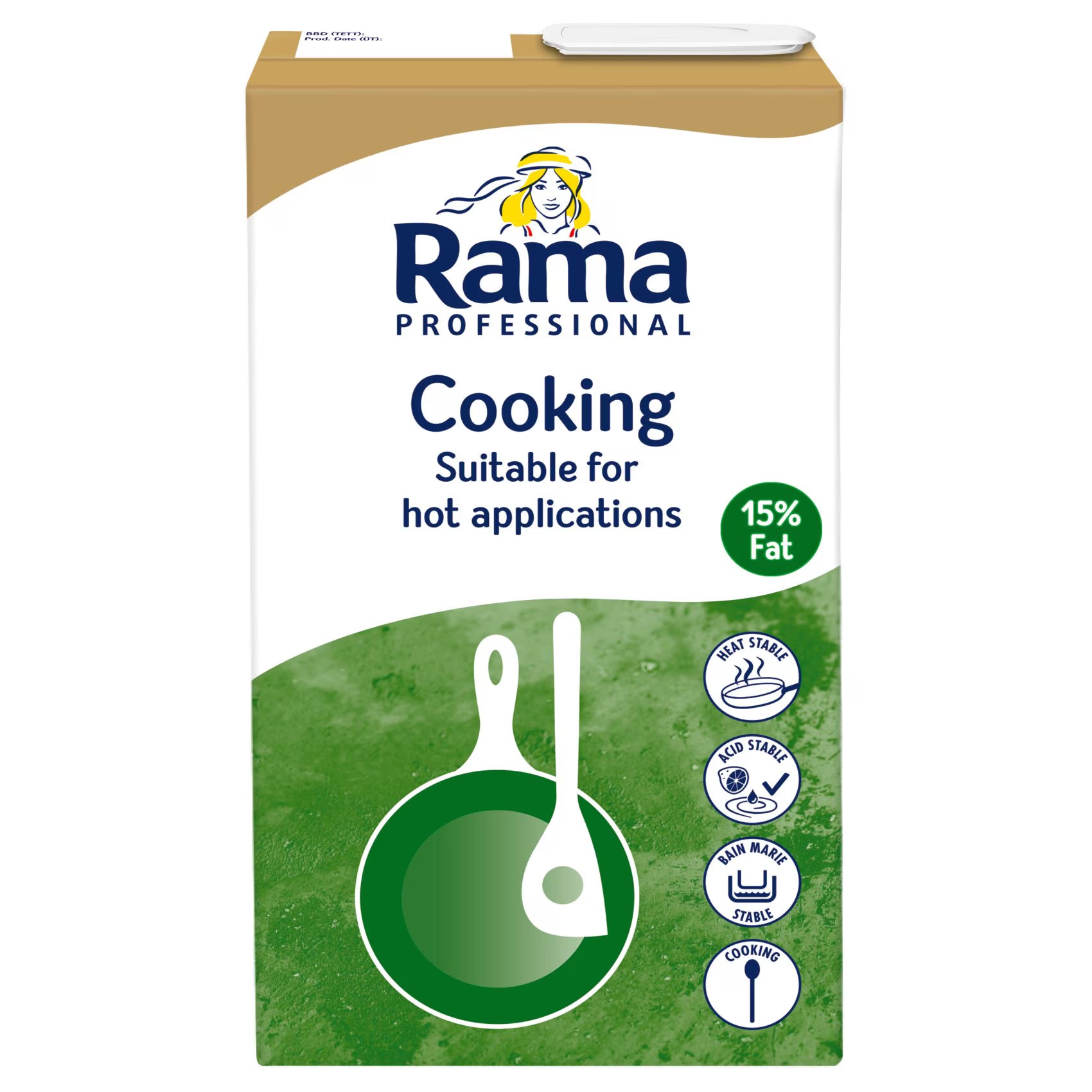 RAMA PROFESSIONAL COOKING CREAM 8 X 1 LTR - Wholesale