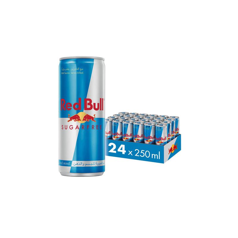 RED BULL SUGAR FREE (LIGHT) 24 X 250 ML - Wholesale