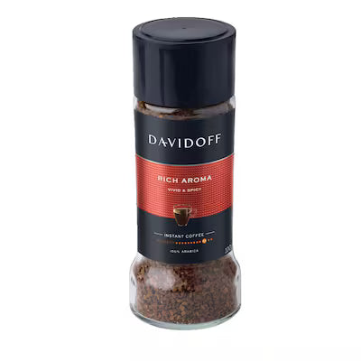 DAVIDOFF COFFEE RICH AROMA (6 X 100 GM) - Wholesale