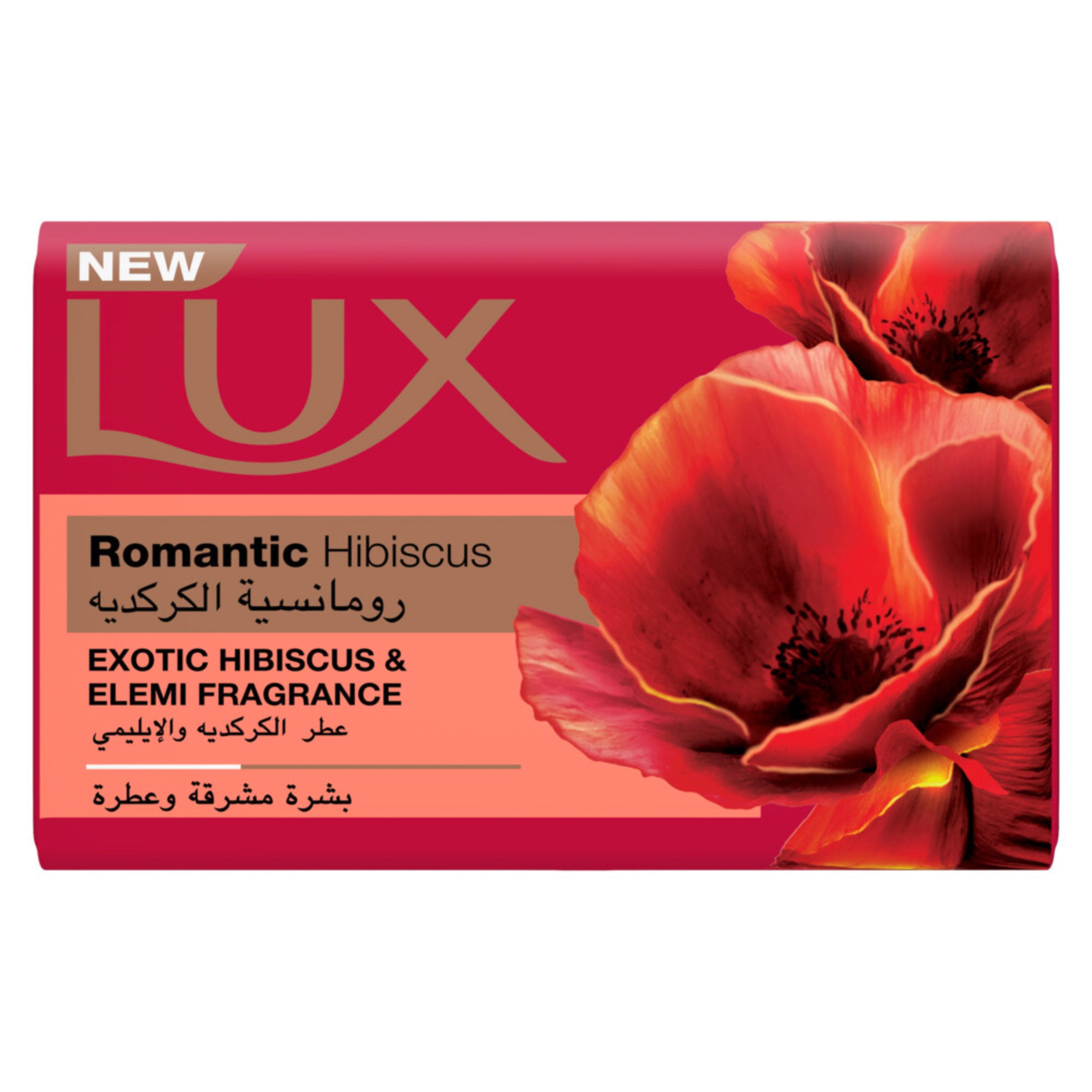 LUX ROMANTIC HIBISCUS BAR SOAP 48 X 170 GM (RED) - Wholesale