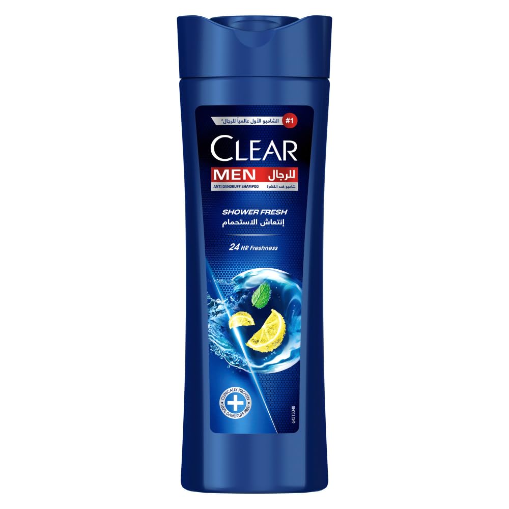 CLEAR MEN 24 HR FRESHNESS SHAMPOO (SHOWER FRESH) - Wholesale