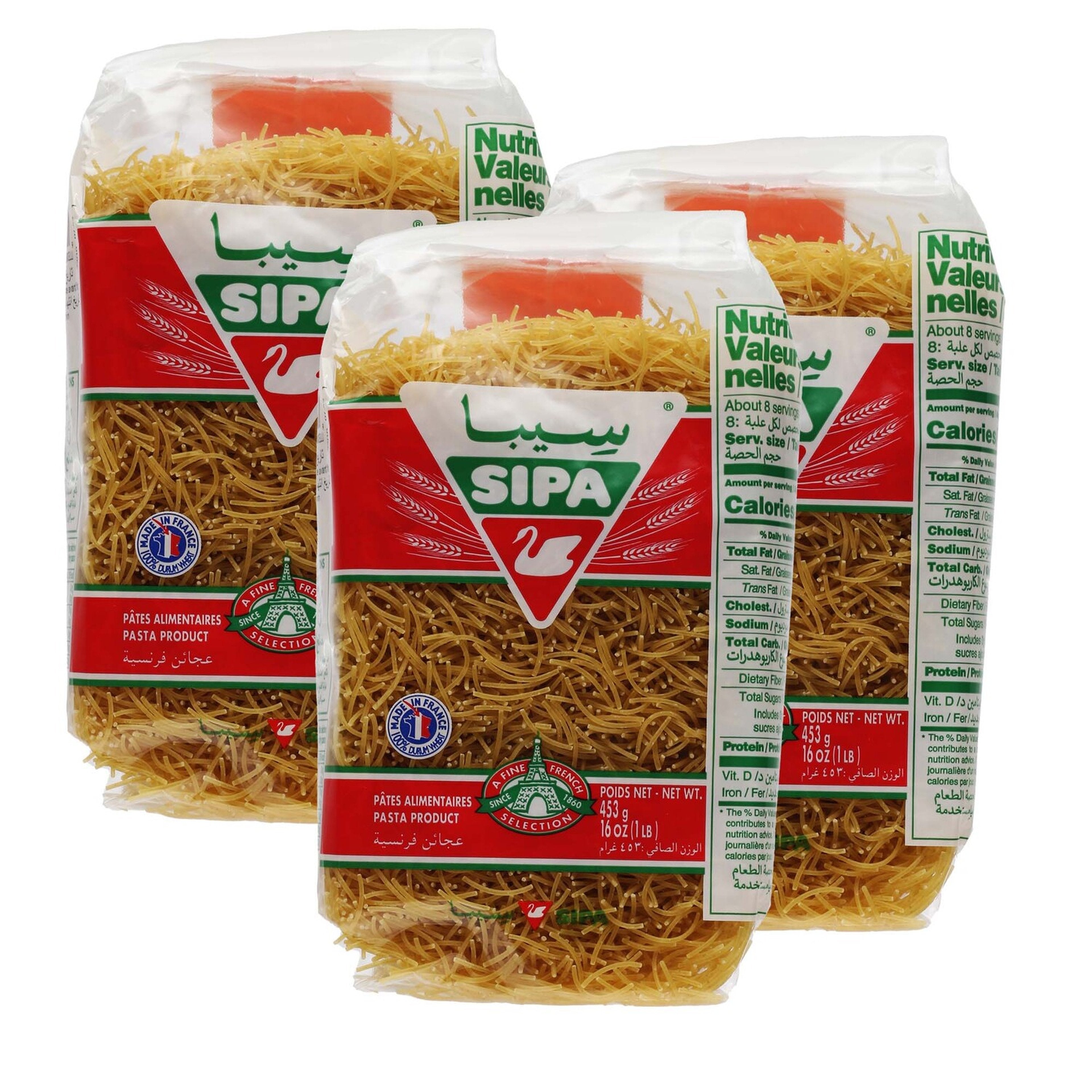 SIPA VERMICELLI PASTA 24 X 450 GM - Wholesale