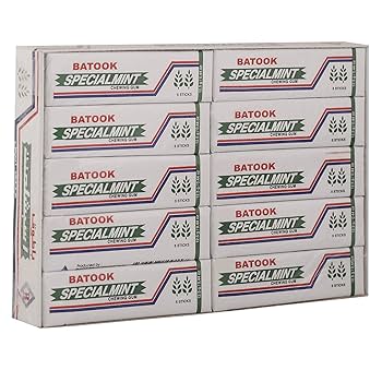 BATOOK SPECIAL MINT CHEWING GUM 50 X 20 X 5 STICKS - WholesalE