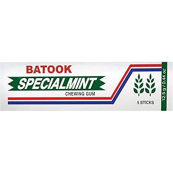 BATOOK SPECIAL MINT CHEWING GUM 50 X 20 X 5 STICKS - WholesalE