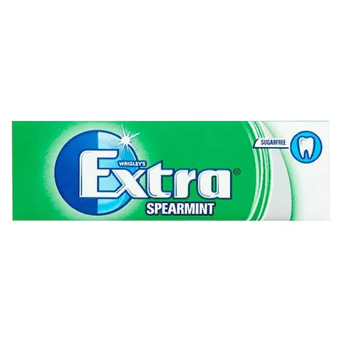 WRIGLEY’S EXTRA SPEARMINT CHEWING GUM 30 X 10 PCS, 20 X 30 X 10 PCS (GREEN) - Wholesale