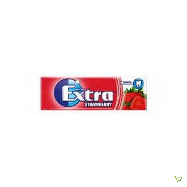 WRIGLEY’S EXTRA STRAWBERRY CHEWING GUM 30 X 10 PCS (RED)