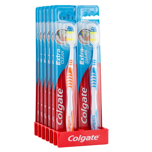 COLGATE TOOTH BRUSH  EXTRA CLEAN  12 PCS