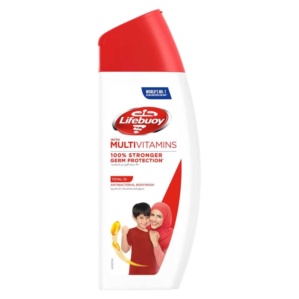 LIFEBUOY TOTAL 10 ANTIBACTERIAL SHOWER GEL 300 ML (RED)