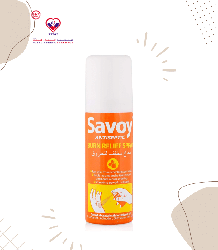 SAVOY ( Orange ) BURN RELIEF SPRAY 50 ML