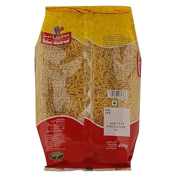 DUBAI MACARONI VERMICELLI 5 X 4 X 400 GM - Wholesale