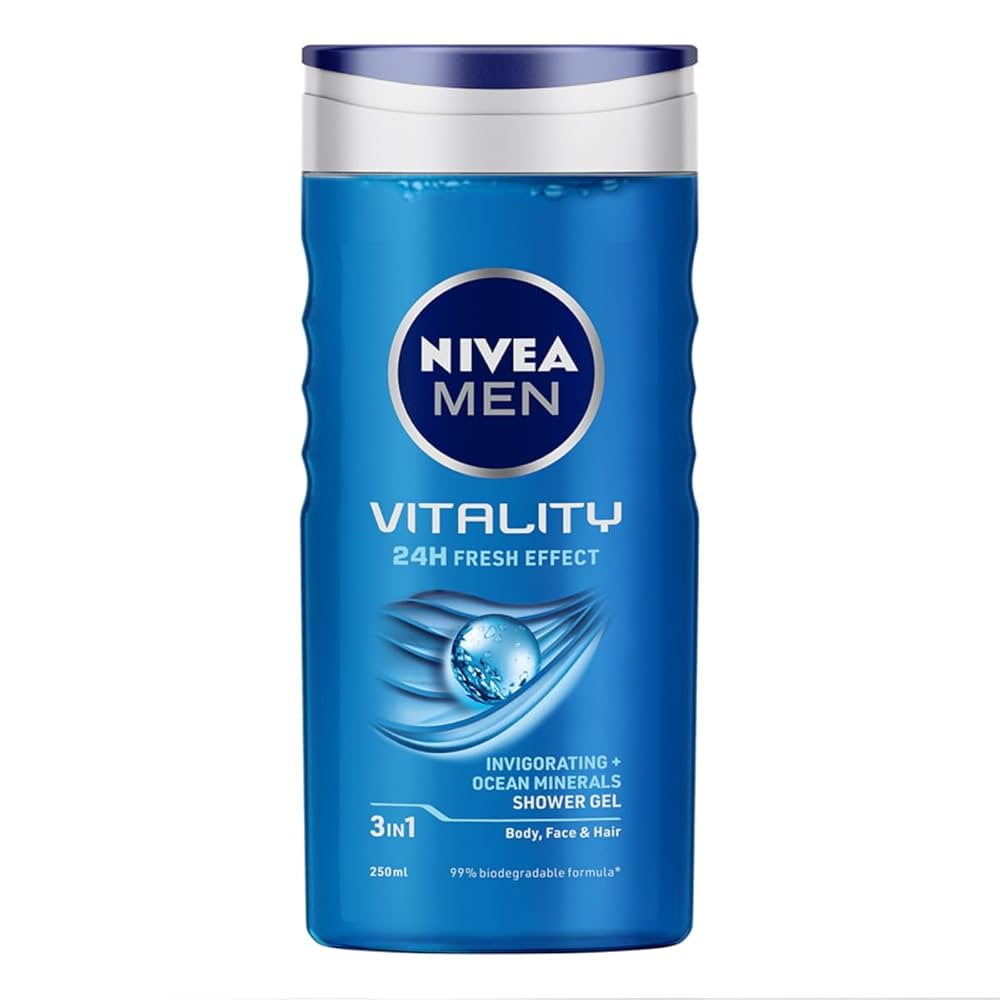 NIVEA MEN SHOWER GEL (VITALITY) 250 ML