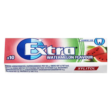 WRIGLEY’S EXTRA WATERMELON CHEWING GUM 30 X 10 PCS (PINK)