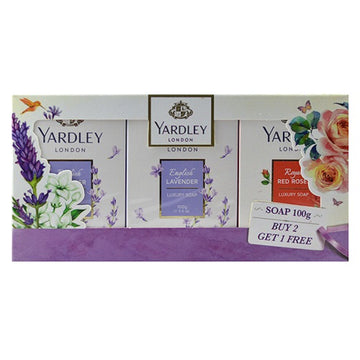 YARDLEY LUXURY SOAP (PACK OF 3) 3 X 100 GM