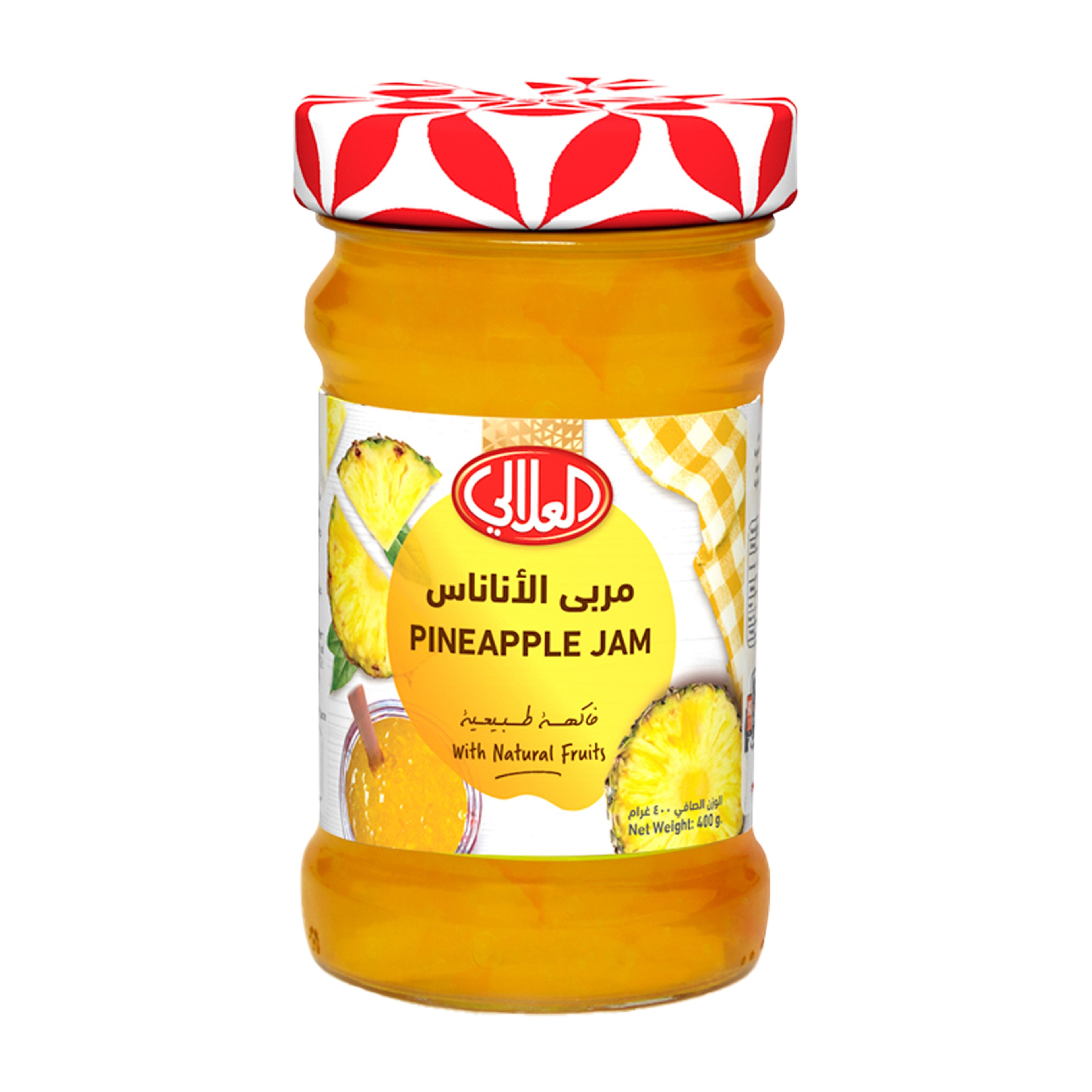 AL ALALI PINEAPPLE JAM 12 X 400 GM - Wholesale