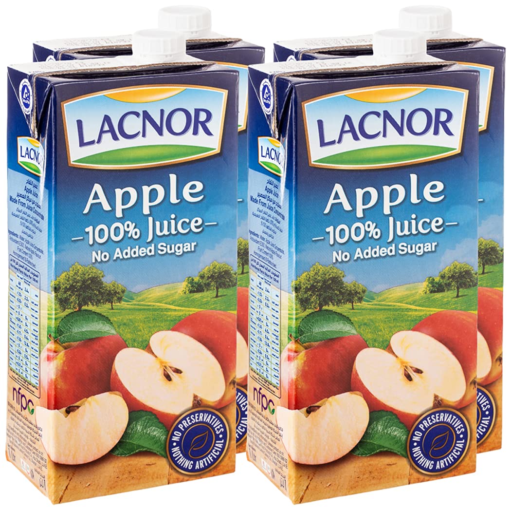 LACNOR **( JUICE APPLE )** 12 X 1 LTR **( B )