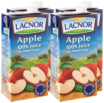 LACNOR **( JUICE APPLE )** 12 X 1 LTR **( B )