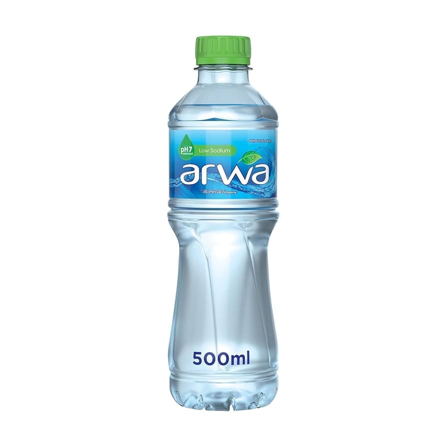 ARWA WATER 2 X 12 X 0.5 LTR ( SMALL )Outer packing (Wholesale)