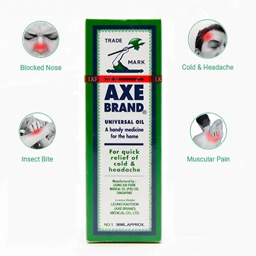 AXE OIL 12 X 14  ML (  BIG  )