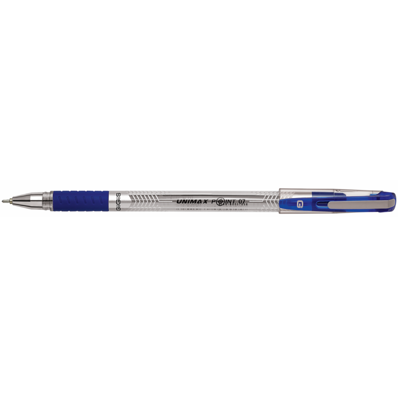 UNI MAX GIGIS BLUE PEN (0.7 MM) 50 PCS - WHOLESALE