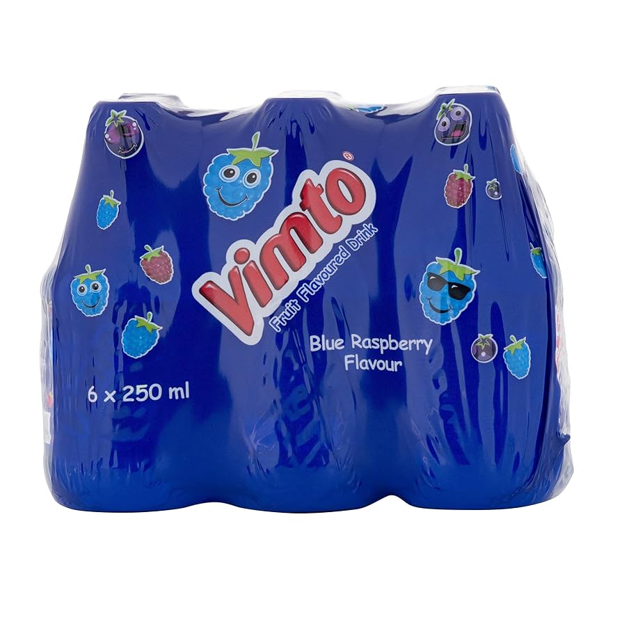 VIMTO BLUE RASPBERRY (PET BOTTLE) 24 X 250 ML