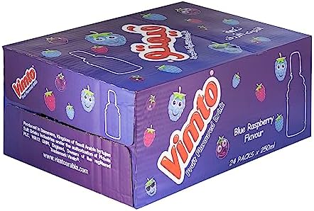 VIMTO BLUE RASPBERRY (PET BOTTLE) 24 X 250 ML - Wholesale