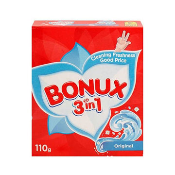 BONUX DETERGENT POWDER 110 GM