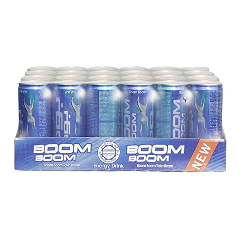 BOOM BOOM ENERGY DRINK 24 X 250 ML